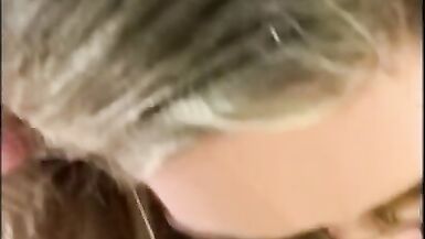 Blonde mommy's blowjob compilation - great POV video - 9 image