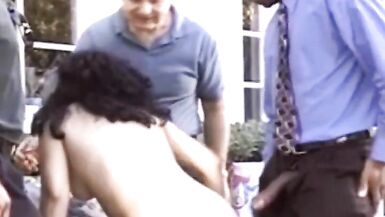 Swinger Wifey gets BBC Interracial Outdoors Feeling good. - 5 image