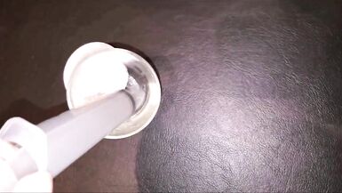 Save cum at the glory hole from strangers for sloppy seconds at home