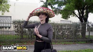 BANGBROS - Cinco De Mayo Bus Fuck With Brunette MILF Becky Bandini And A Very Enthusiastic Tyler Steel