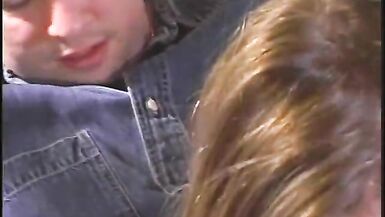 Hot blonde gets drilled on couch while her friend watches - 2 image