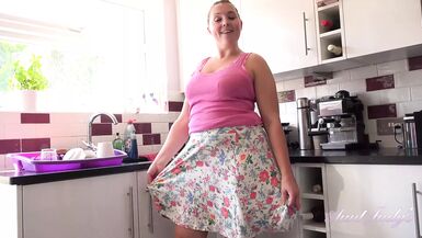 AuntJudys - Hot BBW MILF Charlie Rae - Naughty Kitchen Fun - 1 image