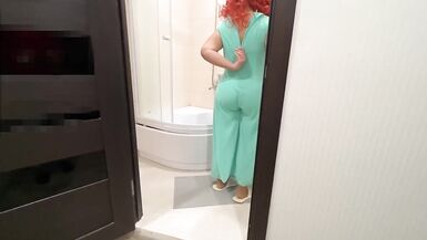 Milf saw that she was being watched and undressed when she wanted anal sex - 4 image