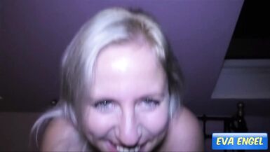 EVA ENGEL: Cuckold has to witness how a hung stallion fucks me - 13 image