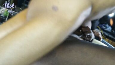 Thot in Texas - BBC Cums inside Me Squirting Pee On Giant Black Dick - 2 image