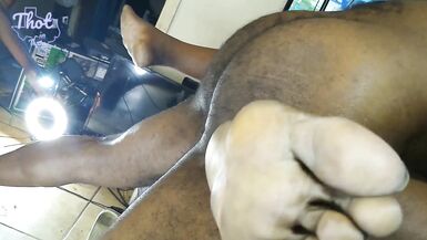 Thot in Texas - BBC Cums inside Me Squirting Pee On Giant Black Dick - 5 image