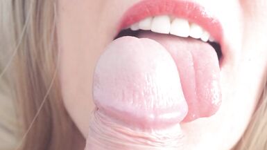 20 minutes de succion de la bite la plus chaude, deffleurement de la langue, daguichage de la bite, de pipe la plus chaude - 8 image