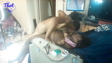 Teksasta Thot - Hood Gangsta Kaltak İki Dicks Tarafından Gangbanged Edildikten Sonra Sigara İçiyor ve Squirts. - 6 image