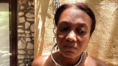 Dominatrix Mistress April  Rose garden 2  ebony female slave training - 4 image