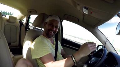 Jasmine takes a soapy shower before giving a blowjob in the car - 13 image