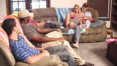 A Bukkake Gangbang for the Slut Wife - 2 image