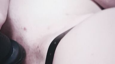 PUSSY DESTRUCTION! Double Vaginal Cock and Dildo, Creampie and FISTING Using CUM As Lube - 10 image