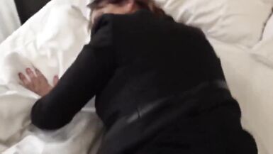 American MILF in Prague Enjoys Anal Creamp - 3 image