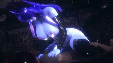 SUCCUBUS DOMINATES A GUY, RIDING A BIG DICK | 3D Animation - 5 image