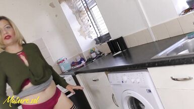British Housewife Emma Going All Out In The Kitchen! - 3 image