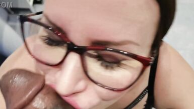 MY STEPMOTHER CAUGHT ME IN THE SHOWER TO GIVE ME A BLOWJOB - 11 image