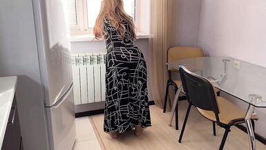Milf big and elastic ass spreads for anal sex - 1 image