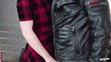 PinUp Sex - Gorgeous Babe Misha Cross Sensual Sex With Her Biker BF - 2 image