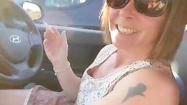 Fare casino con la mia signora in macchina