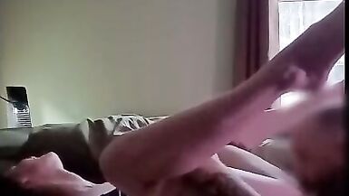OMG!  I cant believe how many times the neighbors redhead wife cums and squirts! - 4 image