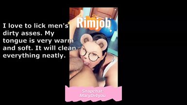 Rimming. I want to Lick a man's ANUS with my tongue. I like a man's asshole to be CLEAN, my tongue does it well. - 1 image