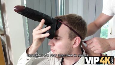 VIP4K. Aroused man tempts another guys svelte girlfriend into sex - 13 image
