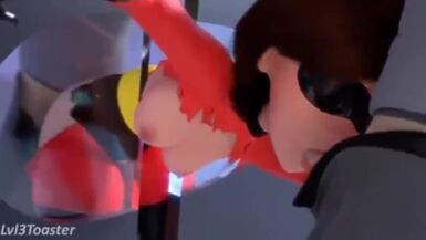 a elastigirl é fodida uma e outra vez - 1 image