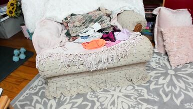 Curvy MILF Rosie: Laundry Thief Bondage, Humiliation - 4 image