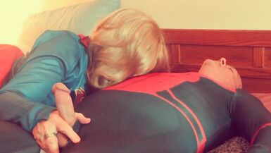 Supergirl fucks Spiderman