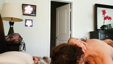 Pretty soccer mom loves cum on her belly - 12 image