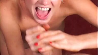 Skinny mature blonde gets slammed in the ass - 1 image