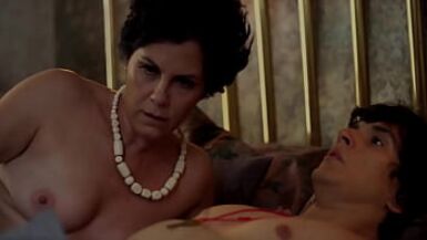 Incredibly passionate sex between a horny stepmom and her stepson - 1 image