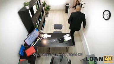 LOAN4K. MILF does everything the guy wants just to obtain some credit - 2 image
