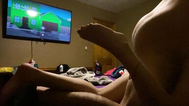 Thick Sexy Amateur Latina Gets Cum on Her Ass - 10 image