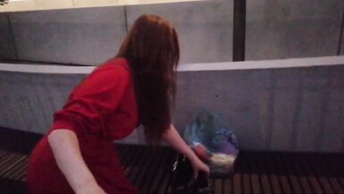 HOT MILF GAVE A BLOWJOB IN THE ELEVATOR AT THE FIRST DATE - 2 image