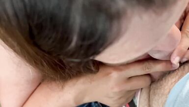 My MILF Wife sucks and fucks my cock to stop me from playing games. She sucks my cock clean!!! - 2 image