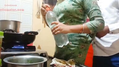 Indian Bhai-Bahan Fuck In Kitchen Clear Hindi Audio - 5 image