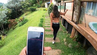 COMPLETE! (LUSH) Hot Milf Wanna Have Fun Walking With Her LUSH Inside And Have A BIGORGASM - 1 image