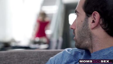 MomsTeachSex - Stepson Says "I had to jerk off tonight to get her out of my head" S11:E6 - 2 image