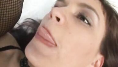 Gaping Anal For Skinny Russian Brunette Slut Fun experience - 8 image