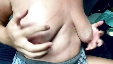 Walking in the CITY PARK, I pulled out my BOOBS. My NIPPLES swelled up & I wanted to masturbate - 7 image