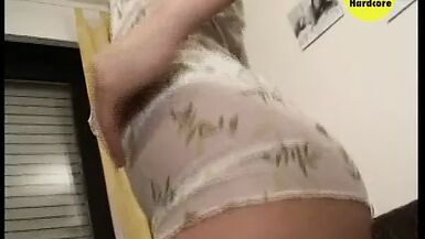 Hot milf does casting to fuck the dildo in the pussy and ends up giving Boss a blowjob - 1 image