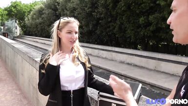 Busty Blonde Georgie Gets Her Little Milf Pussy Fucked Hard - 6 image
