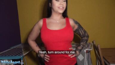 Public Agent Big boobs romanian Nilla Black fucked doggy style