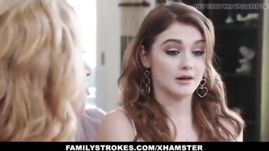 HE FUCK HIS STEP SISTER IN FRONT OF HIS STEP MOM !