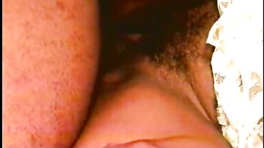 Ebony babe takes huge black cock up her ass - 10 image