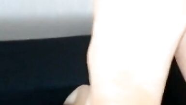 Upskirt view (no panties) - Barefoot MILF teases me with Dirty Soles and Big Ass - 14 image