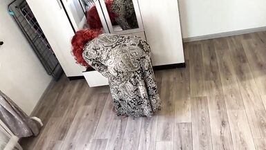 Wide hips and narrow waist in a mature MILF. anal sex in big ass - 3 image