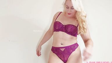 sexy milf lingerie try on - 2 image