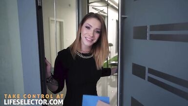 Lifeselector - Sata Jones la MILF nextdoor a besoin de deux bites pour satisfaire sa chatte